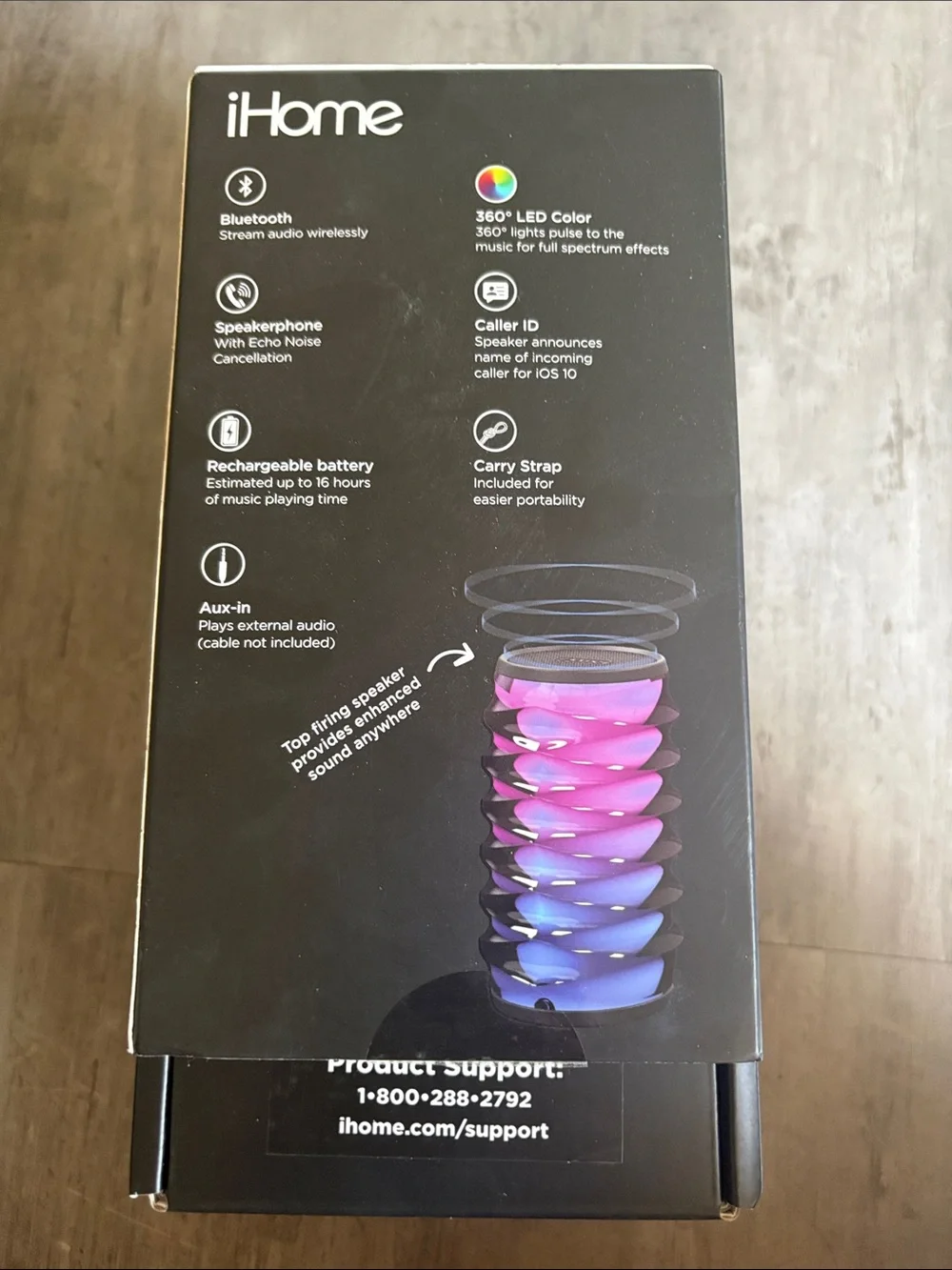iHome portable bluetooth